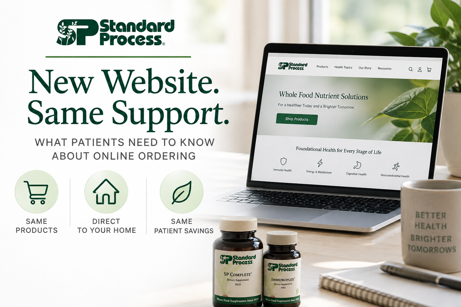 Ordering Standard Process Online? Important Account & Login Updates
